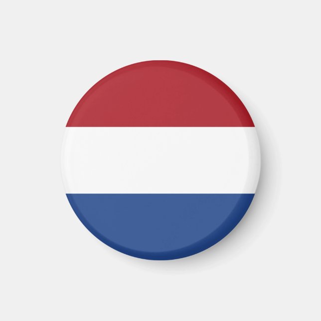 Nederländerna Flagga Magnet (Framsidan)