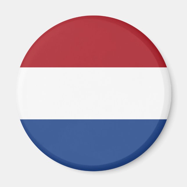 Nederländerna Flagga Magnet (Framsidan)