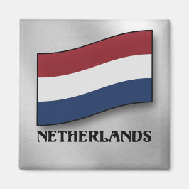 Nederländerna Flagga Magnet