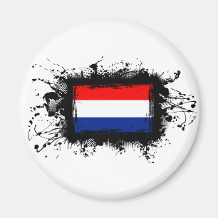 Nederländerna Flagga Magnet