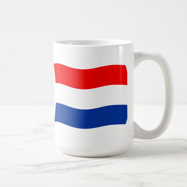 Nederländerna Flagga Mugg (Höger)