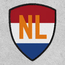 Nederländerna - flagga/ NL