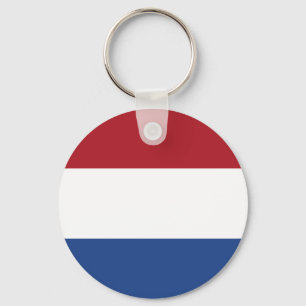 Nederländerna Flagga Nyckelring
