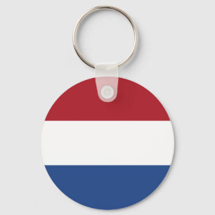 Nederländerna Flagga Nyckelring