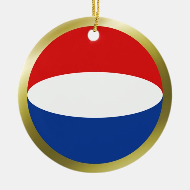 Nederländerna Flagga Ornament (Framsidan)