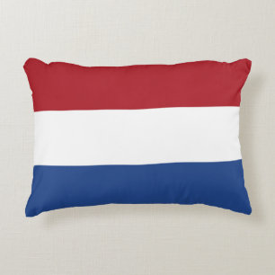 Nederländerna flagga prydnadskudde
