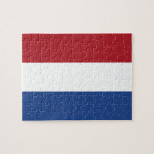Nederländerna flagga pussel