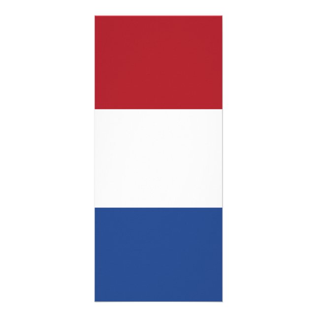 Nederländerna flagga reklamkort (Framsidan)