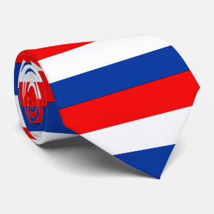 Nederländerna flagga slips