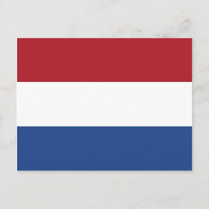 Nederländerna, flagga vykort