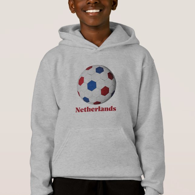 Nederländerna Fotboll T Shirt (Framsida)
