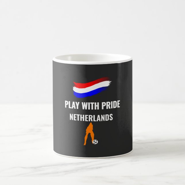 Nederländerna Fotbollsstolthet 2026 Tröja Kaffemugg (Center)