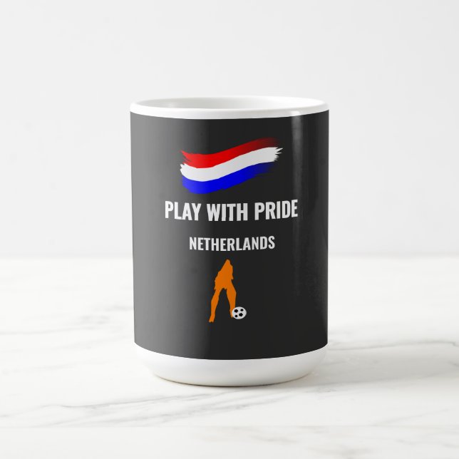 Nederländerna Fotbollsstolthet 2026 Tröja Kaffemugg (Center)