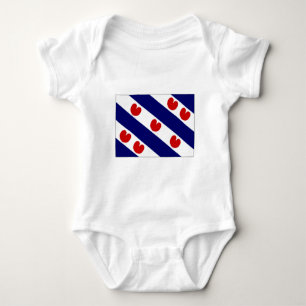 Nederländerna Friesland flagga Tee