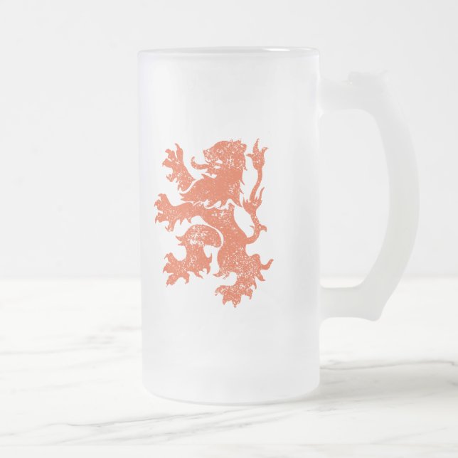 Nederländerna Frostat Ölglas (Höger)