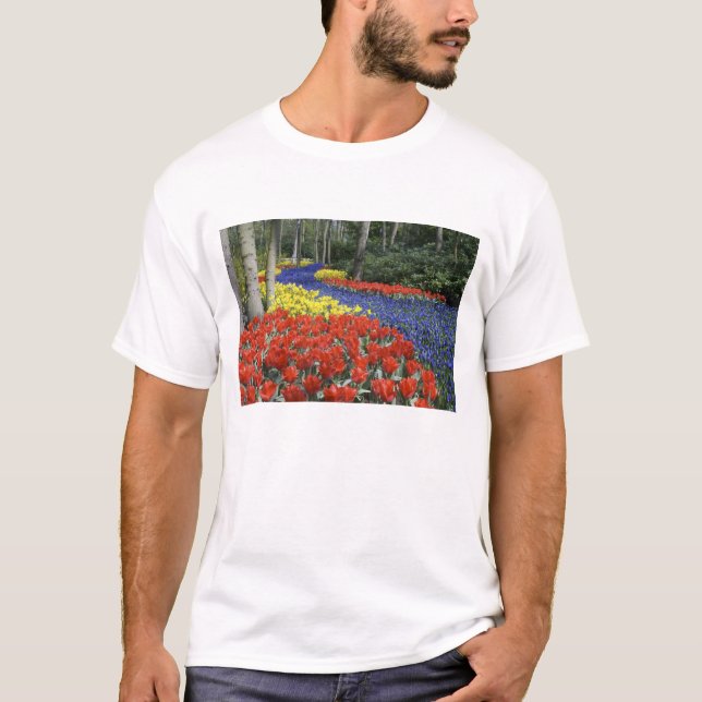 Nederländerna, Holland, Lisse, Keukenhof Gardens T-shirt (Framsida)
