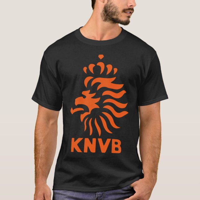 Nederländerna Holland Oranje Total Dutch Soccer ba T Shirt (Framsida)