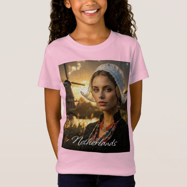 NEDERLÄNDERNA - HOLLÄNDSK T SHIRT (Framsida)