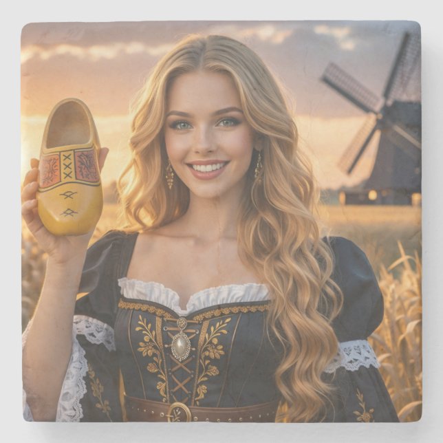 Nederländerna - Holländska Stenunderlägg (Framsidan)