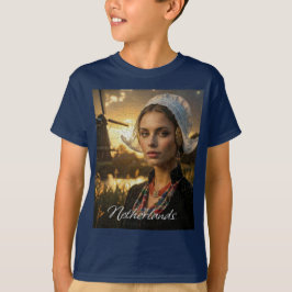 Nederländerna - holländska t shirt