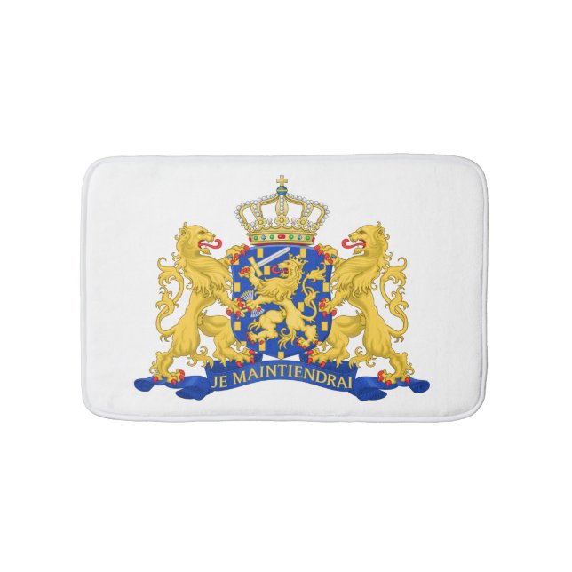 Nederländerna Jackar Arm på vita blodkroppar Badrumsmatta (Framsidan)