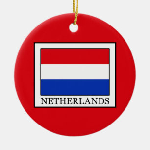 Nederländerna Julgransprydnad Keramik