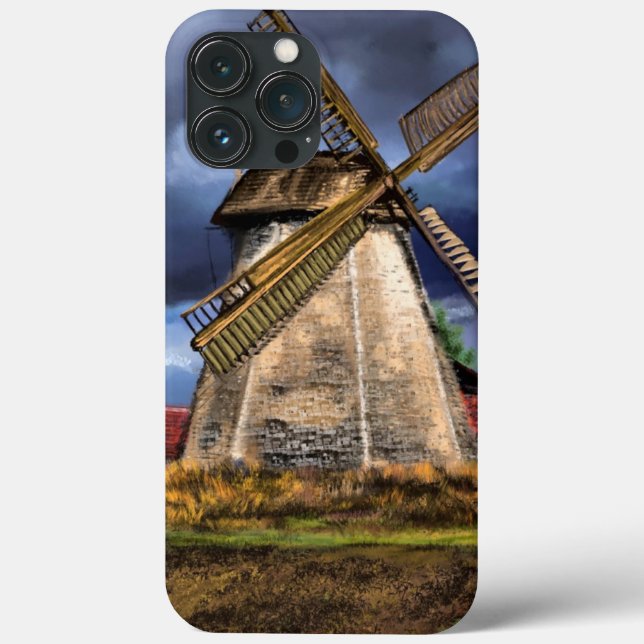 Nederländerna Kvarn iphone case (Baksida)
