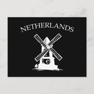 Nederländerna Kvarn Vykort