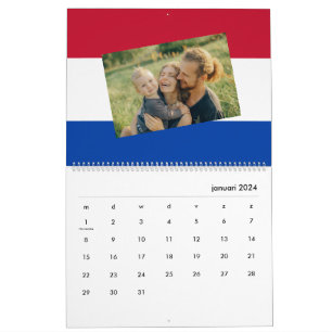 Nederländerna Lägg till din Photo 2026 Holland-F Kalender