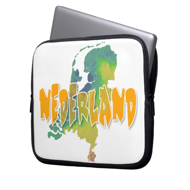 Nederländerna Laptop Sleeve (Framsidan Vänster)