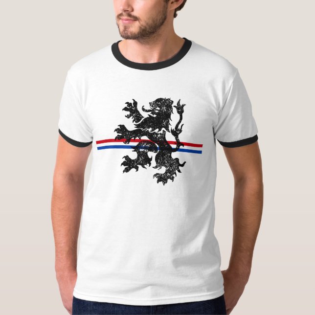 Nederländerna Lejon Tee (Framsida)