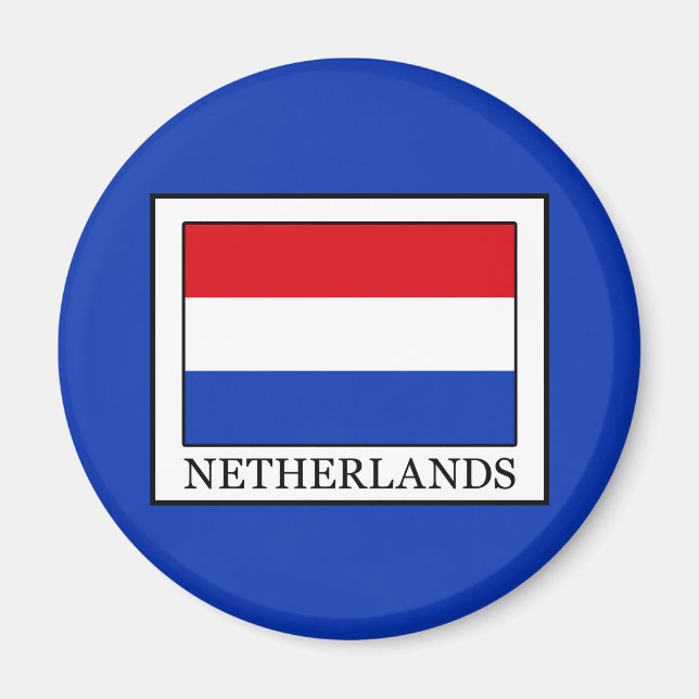 Nederländerna Magnet (Framsidan)
