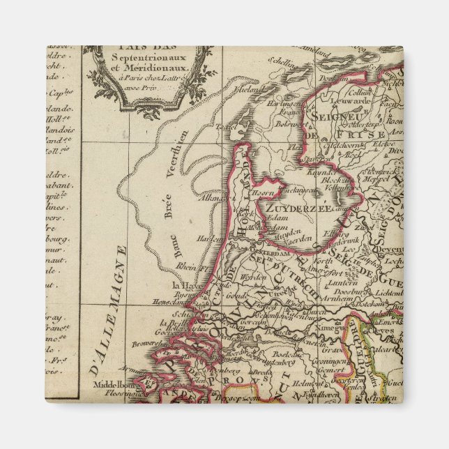 Nederländerna Magnet (Framsidan)