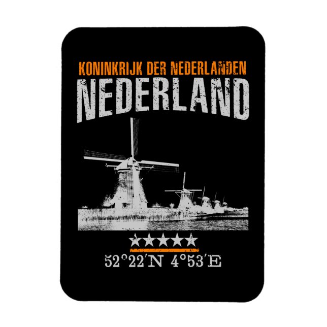 Nederländerna Magnet (Vertikal)