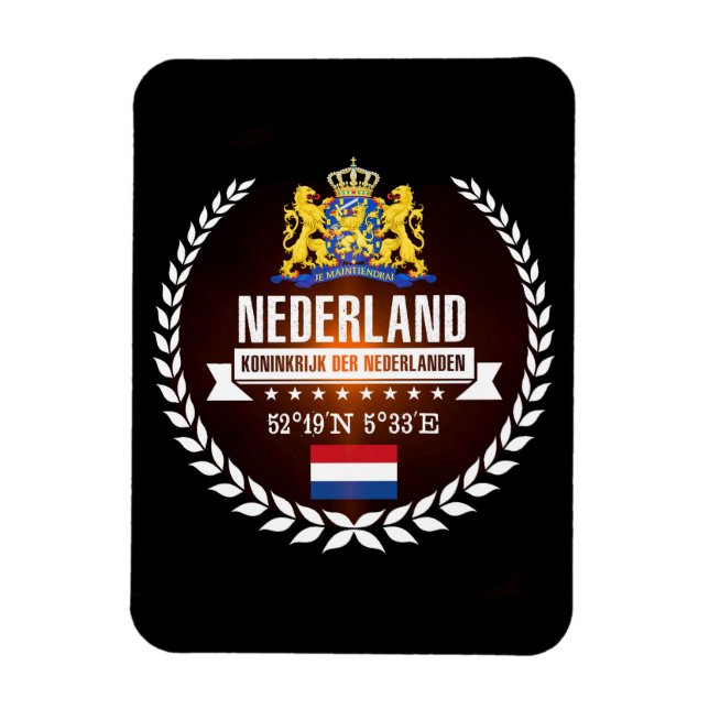 Nederländerna Magnet (Vertikal)