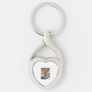 Nederländerna Matchdag Skelett Stridslystna Nation Twisted Heart Silverfärgad Nyckelring