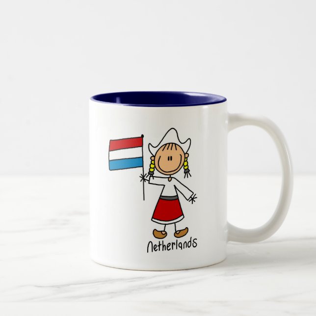 Nederländerna Mugg (Höger)