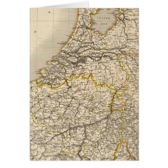 Nederländerna och Belgien 2 Hälsningskort (Framsidan)