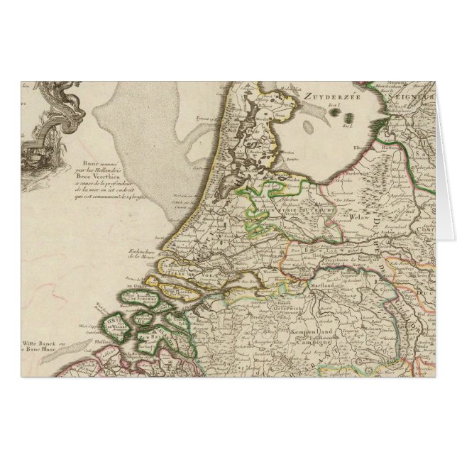 Nederländerna och Belgien 2 Hälsningskort (Framsidan Horizontal)