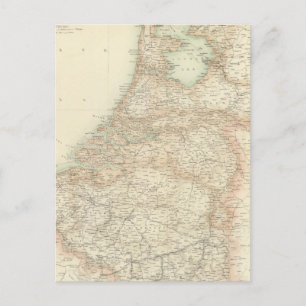 Nederländerna och Belgien 3 Vykort