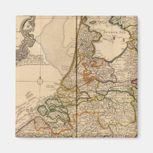 Nederländerna och Belgien Magnet