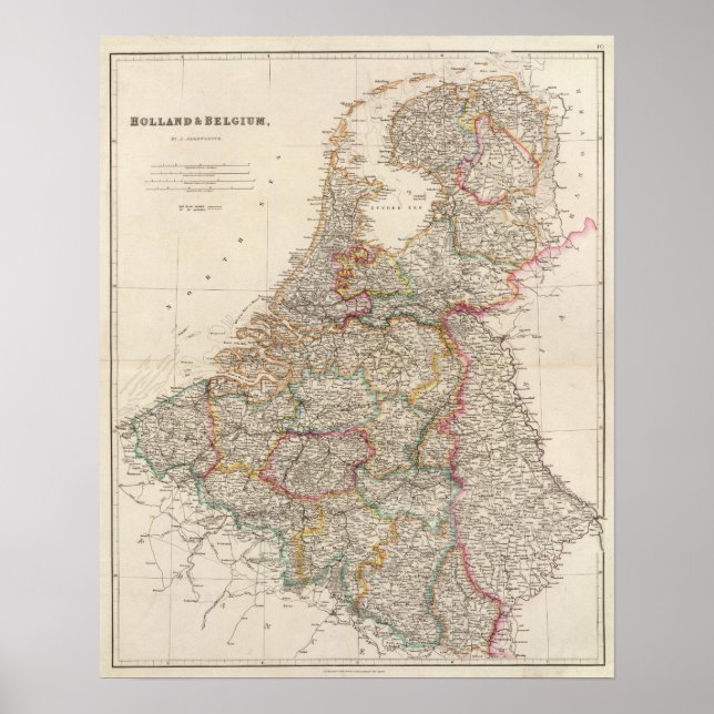 Nederländerna och Belgien Poster (Framsidan)