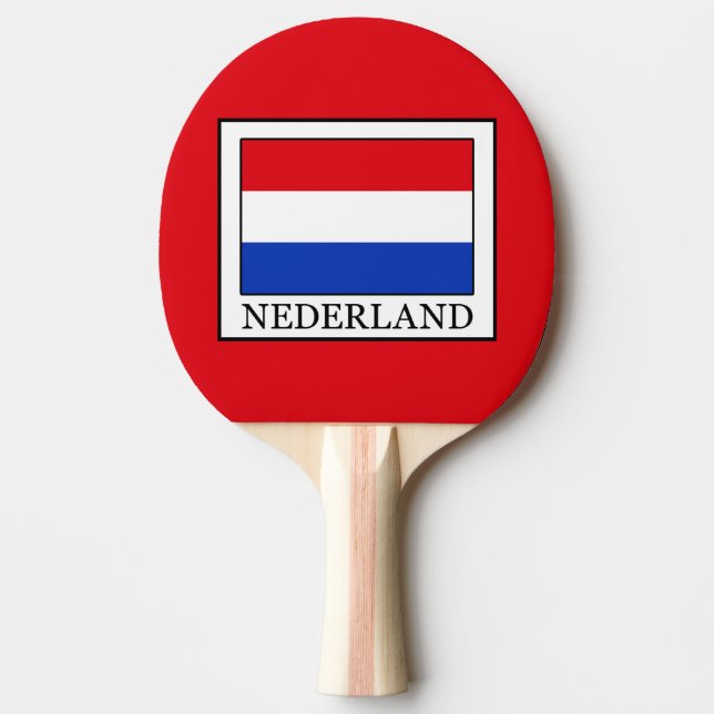 Nederländerna Pingisracket (Framsidan)