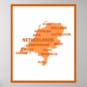 Nederländerna Poster