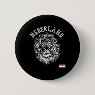 Nederländerna Reto Nederländerna Lejon Holland Hol Knapp