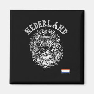 Nederländerna Reto Nederländerna Lejon Holland Ned Magnet