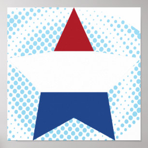 Nederländerna Star Poster