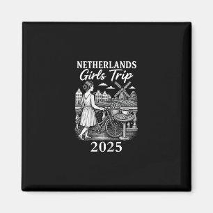 Nederländerna Tjejresa 2025 Nederländerna Resa Sem Magnet
