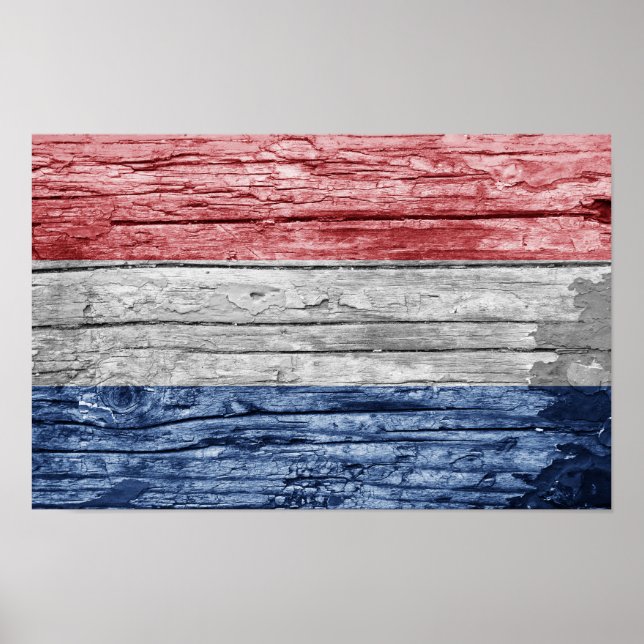 Nederländerna träftlagga poster (Framsidan)