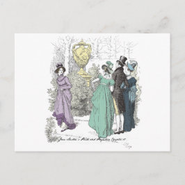 Nederländerna Väg - Jane Austen Pride & Prejudice Vykort